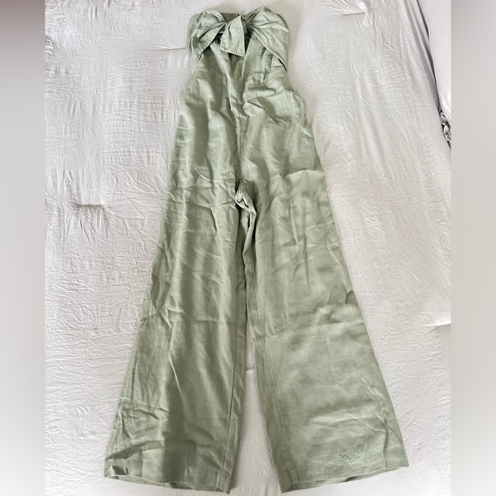 Abercrombie & Fitch Sage Flare-Pant Jump-Suit